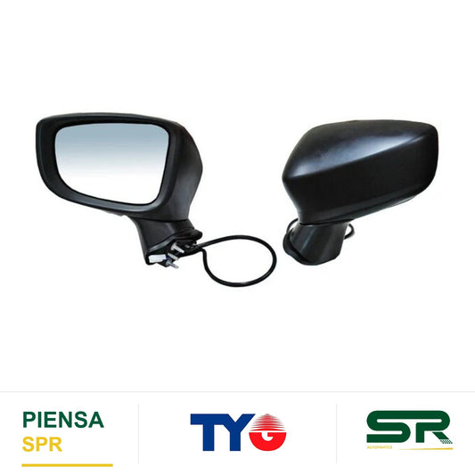 ESPEJO IZQUIERDO 3 PINES PARA PINTAR ELÉCTRICO MAZDA 3 2014-2018 TYG