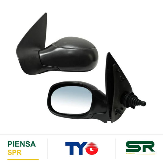 ESPEJO IZQUIERDO PEUGEOT 206 2001-2009 C / CONT MAN CC / XR / XS CCC 28708 TYG