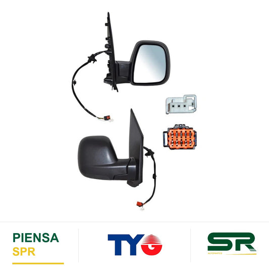 ESPEJO DERECHO 7 PINES CON DESEMPAÑANTE ELÉCTRICO PEUGEOT EXPERT 2018-2021 TYG