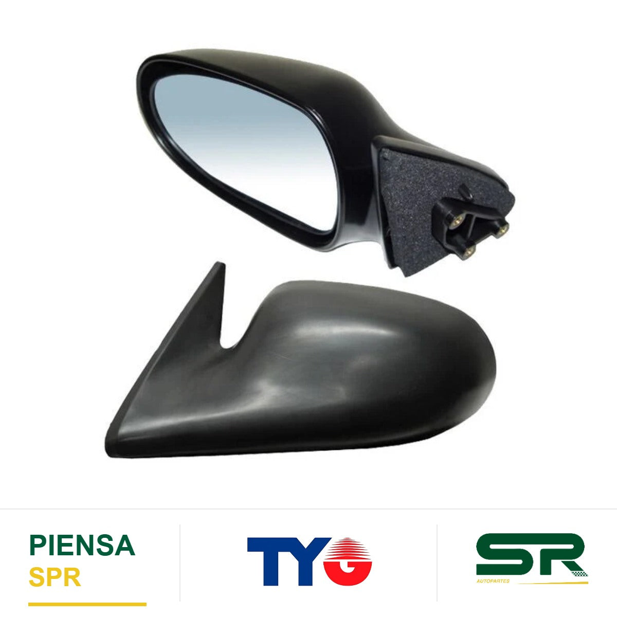 ESPEJO IZQUIERDO LUCINO 96-98 SIN CONT BASE PWY 28906 NISSAN SENTRA 1996-2000 TYG