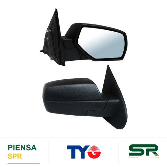 ESPEJO DERECHO CHEVROLET PICKUP / SIERRA 2014-2018 S / CONT POROSO TYG