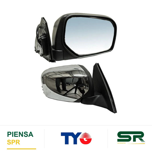 ESPEJO DERECHO ELÉCTRICO CROMADO MITSUBISHI PICKUP L200 2008-2015 TYG