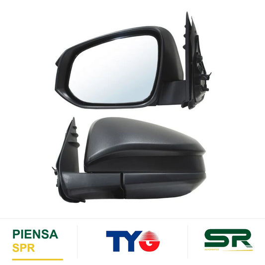 ESPEJO IZQUIERDO NEGRO AS TOYOTA HILUX 2016-2025 S / CONT 4X2 / B E / CH IS CAB 28905 TYG