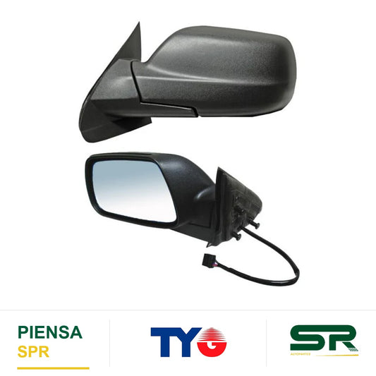 ESPEJO IZQUIERDO 5 PINES CON DESEMPAÑANTE ELÉCTRICO NEGRO JEEP GRAND CHEROKEE 2005-2010 TYG