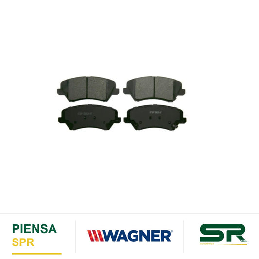 BALATA CERÁMICA DELANTERA KIA FORTE 2017-2019 / HYUNDAI ELANTRA GT 17 WAGNER