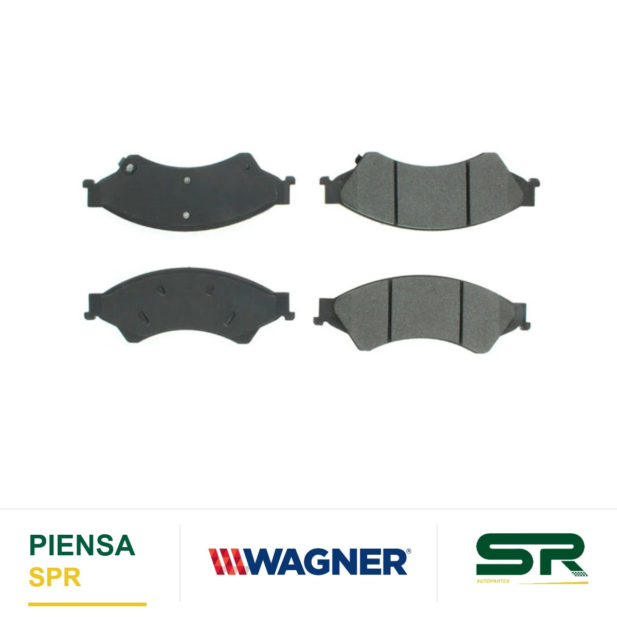 BALATA CERÁMICA DELANTERA FORD RANGER 2013-2021 WAGNER