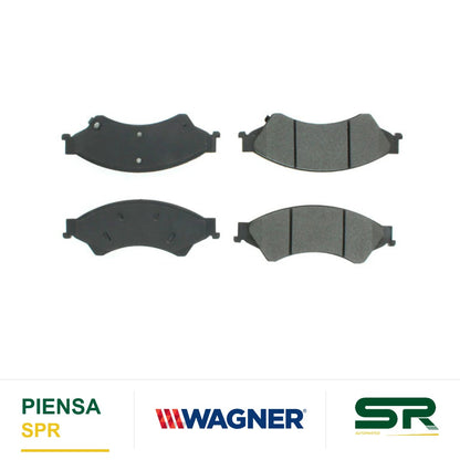 BALATA CERÁMICA DELANTERA FORD RANGER 2013-2021 WAGNER