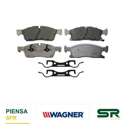 BALATA CERÁMICA DELANTERA DODGE DURANGO 2016-2017 / JEEP GRAND CHEROKEE 2016-2017 WAGNER