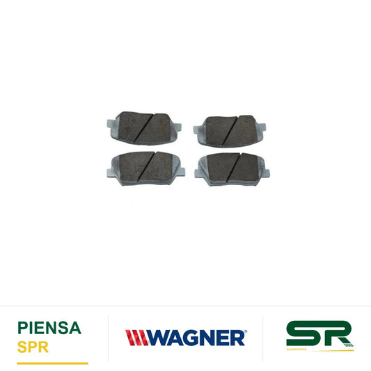 BALATA CERÁMICA DELANTERA HYUNDAI CRETA 2016-2022 / SANTA FE 2018-2019 / KIA SORENTO 2015-2018 WAGNER