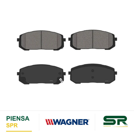 BALATA CERÁMICA DELANTERA HYUNDAI ELANTRA 21 / SONATA 2020-2022 / KIA 2021-2024 WAGNER