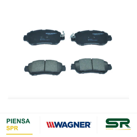 BALATA CERÁMICA DELANTERA FMSI: 9269-D2038 NISSAN KICKS 2017 / NEW VERSA 2020 WAGNER