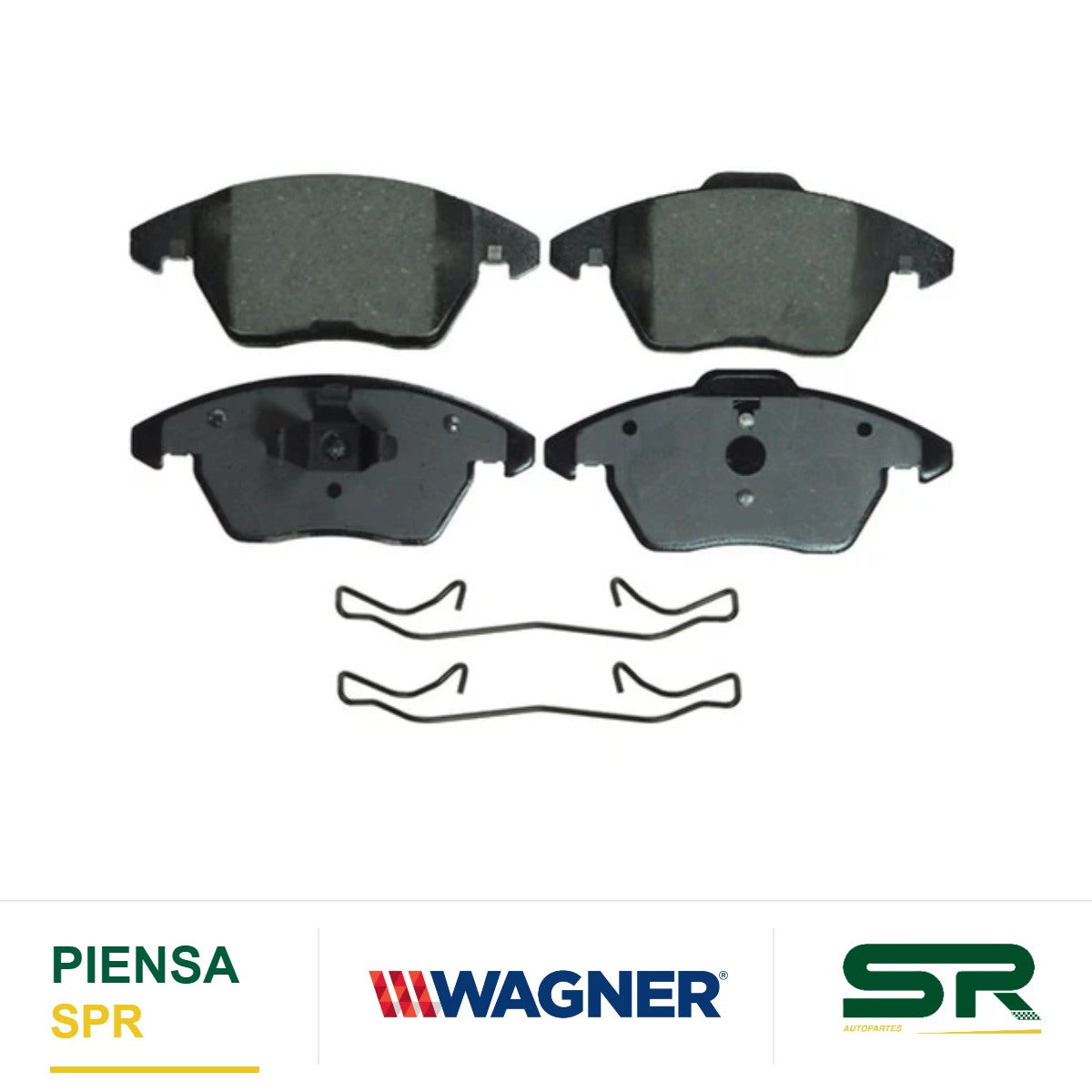 BALATA CERÁMICA DELANTERA VOLKSWAGEN BEETLE 2012-2016, JETTA 1-17, JETTA 1 4L 14, JETTA 2 L 2014 WAGNER