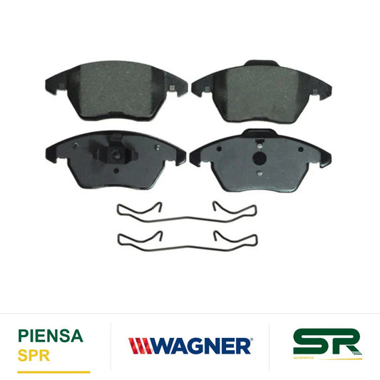 BALATA CERÁMICA DELANTERA VOLKSWAGEN BEETLE 2012-2016, JETTA 1-17, JETTA 1 4L 14, JETTA 2 L 14 WAGNER