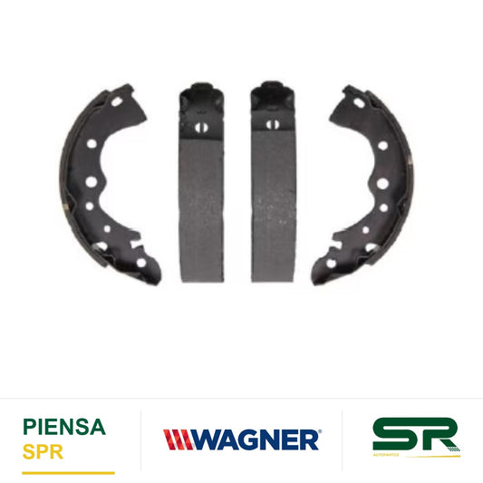 BALATA SEMIMETÁLICA TRASERA BALATA DE TAMBOR 1525-S779 NISSAN SENTRA 2002-2006 WAGNER