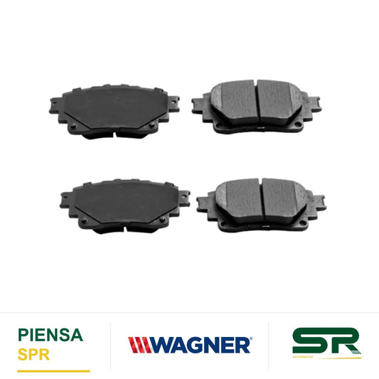 BALATA CERÁMICA TOYOTA COROLLA HYBRID L4 1 8 2020-2023 WAGNER