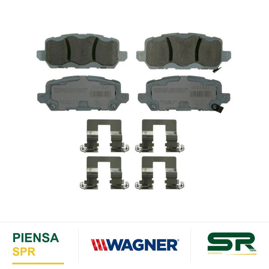 BALATA CERÁMICA TRASERA HONDA HR-V 16 WAGNER