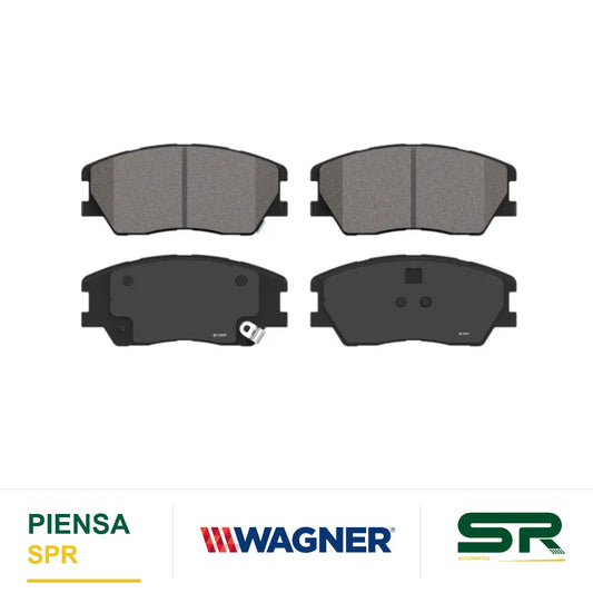 BALATA CERÁMICA DELANTERA KIA SOUL GT-LINE TURBO 2020-2023 WAGNER
