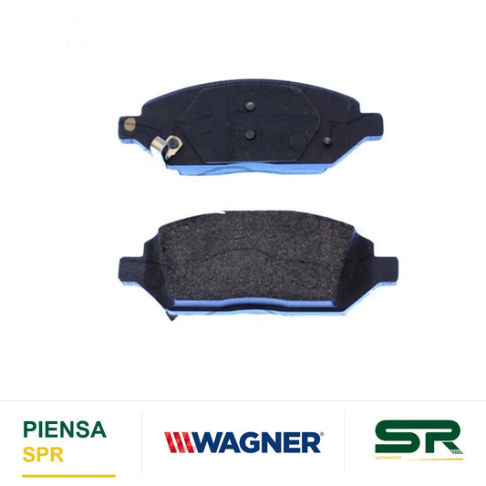 BALATA CERÁMICA DELANTERA CHEV SPARK NG 2016-2020 VERSIONES LT WAGNER