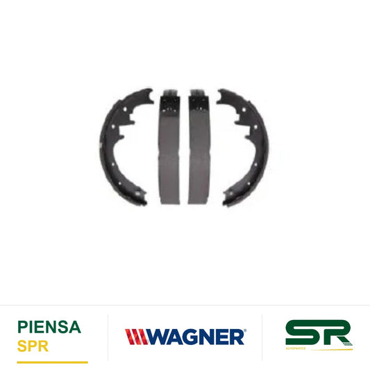BALATA SEMIMETÁLICA BALATA DE TAMBOR JEEP CHEROKEE 1991-2001 / GRAND CHEROKEE 1993-1994 / GRAND WAGONEER 93 WAGNER