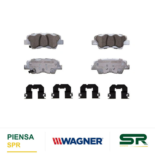 BALATA CERÁMICA TRASERA HYUNDAI TUCSON 2016-2018 / KIA SPORTAGE 2017-2018 WAGNER
