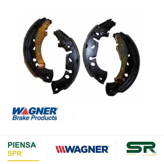 BALATA SEMIMETÁLICA BALATA DE TAMBOR 1708-S1046 NISSAN SENTRA 1 8L 2013-2016 WAGNER