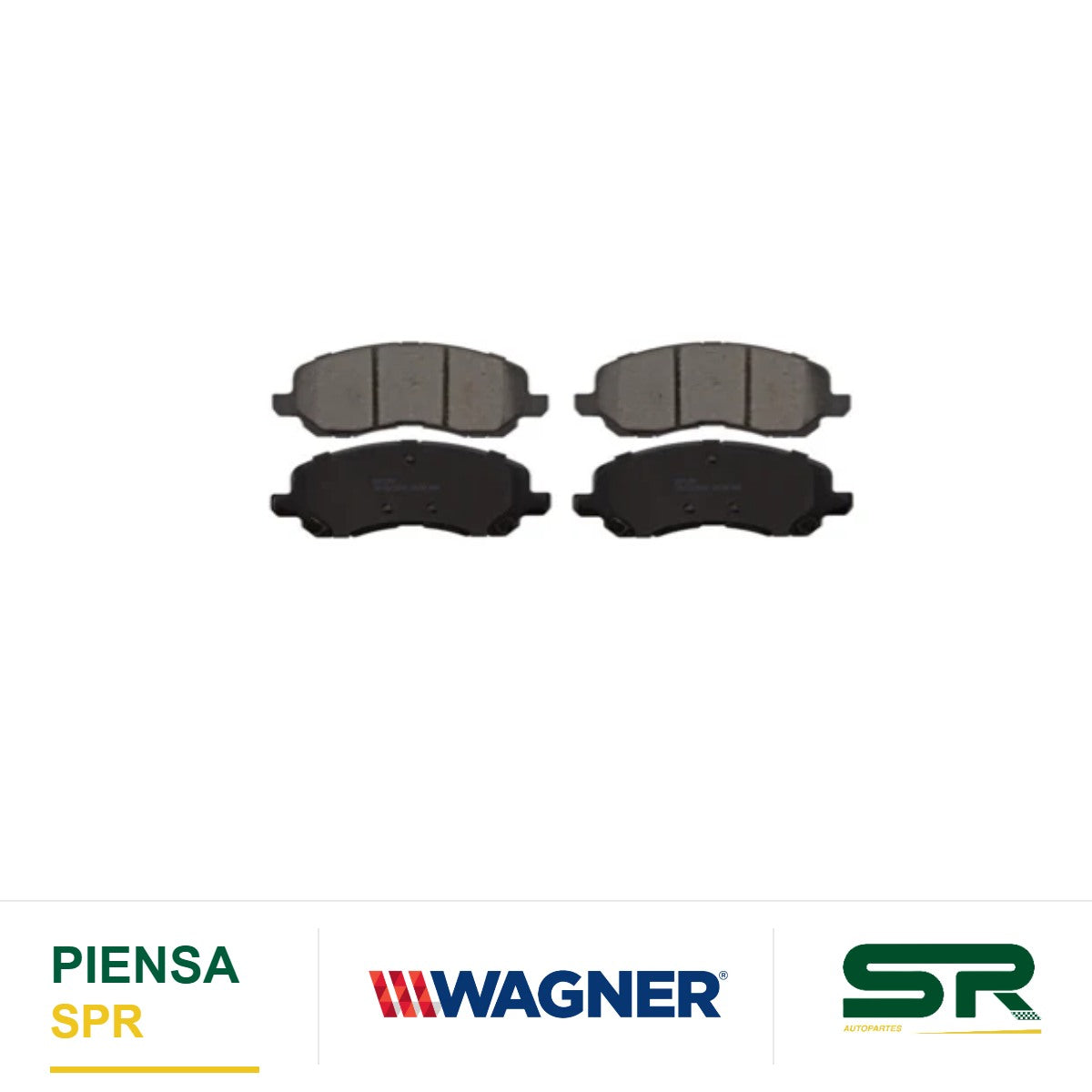 BALATA CERÁMICA DELANTERA JEEP COMPASS 2017 WAGNER