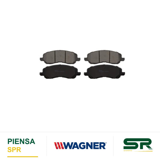 BALATA CERÁMICA DELANTERA JEEP COMPASS 17 WAGNER
