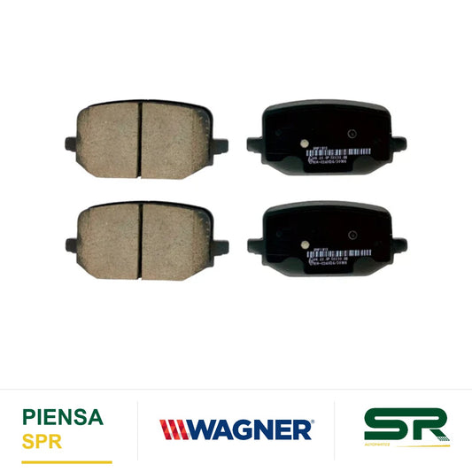 BALATA CERÁMICA TRASERA FORD EXPLORER 2020-2023 / MUSTANG 24 / LINCOLN AVIATOR 2020-2023 WAGNER