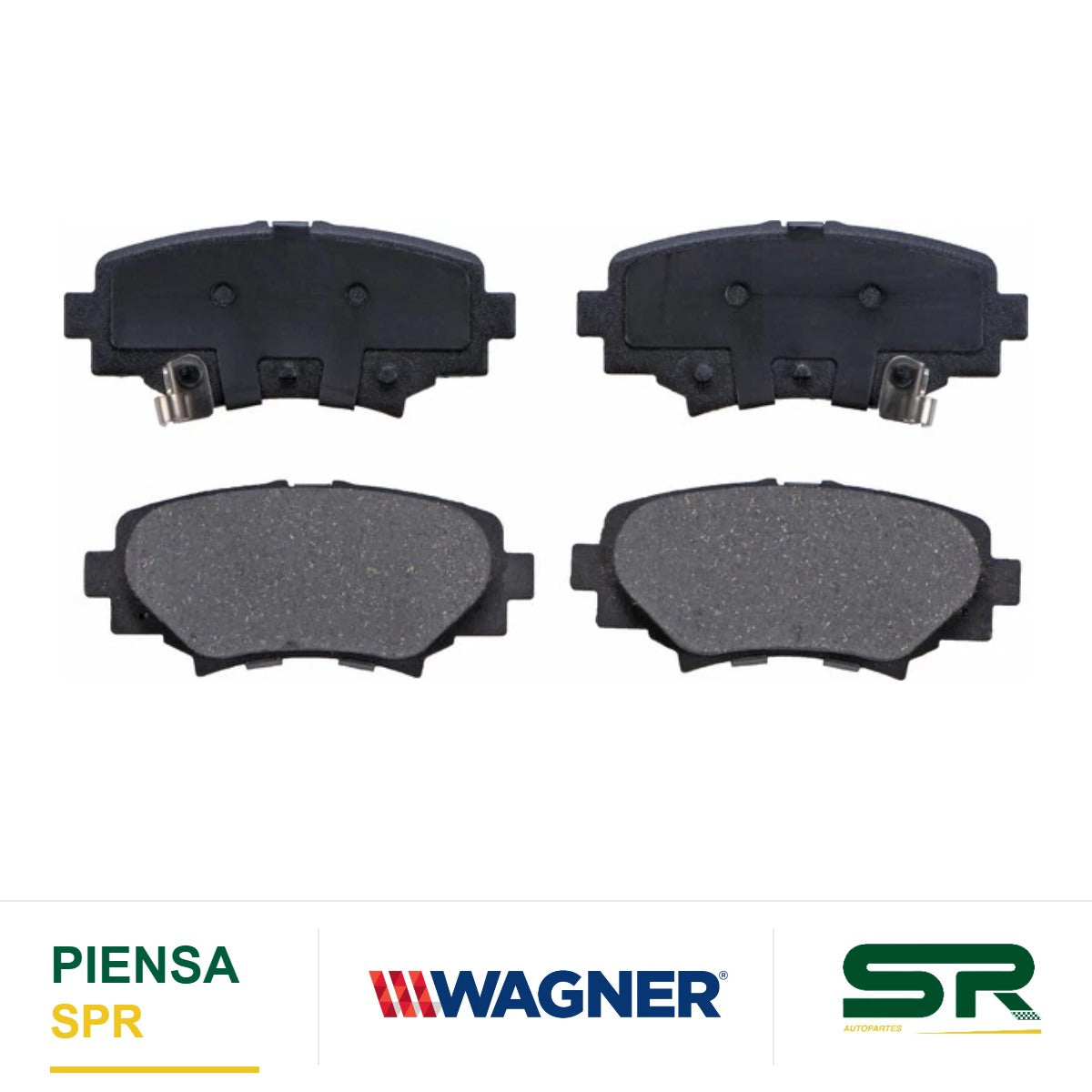 BALATA CERÁMICA TRASERA MAZDA 3 2014-2016 " HECHO EN JAPON " WAGNER