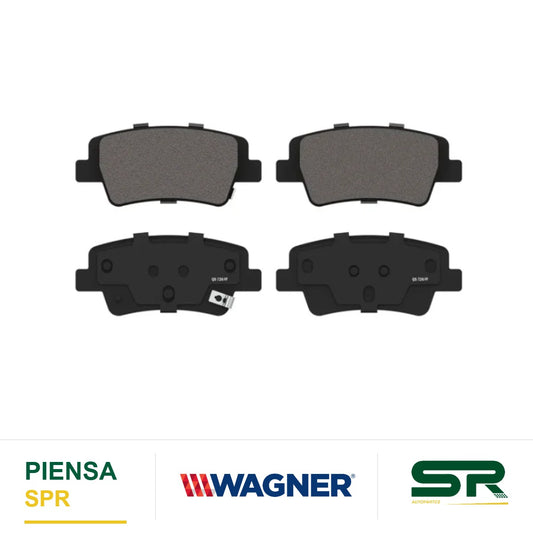 BALATA CERÁMICA TRASERA HYUNDAI ELANTRA 2021-2024 WAGNER