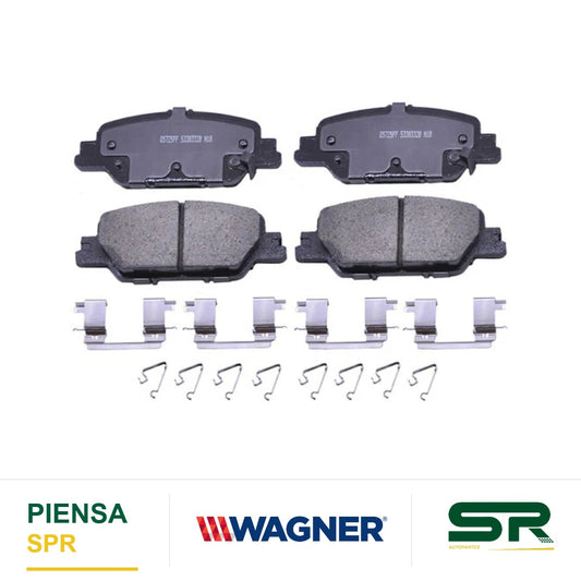 BALATA CERÁMICA TRASERA 9268-D2037 HONDA CR-V 2017-2020 WAGNER