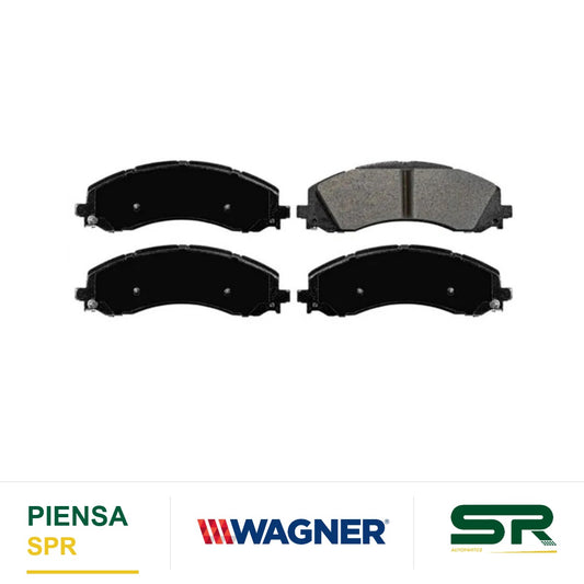 BALATA SEMIMETÁLICA DELANTERA DODGE RAM 2500 2019-2022 / RAM 4000 2019-2020 WAGNER
