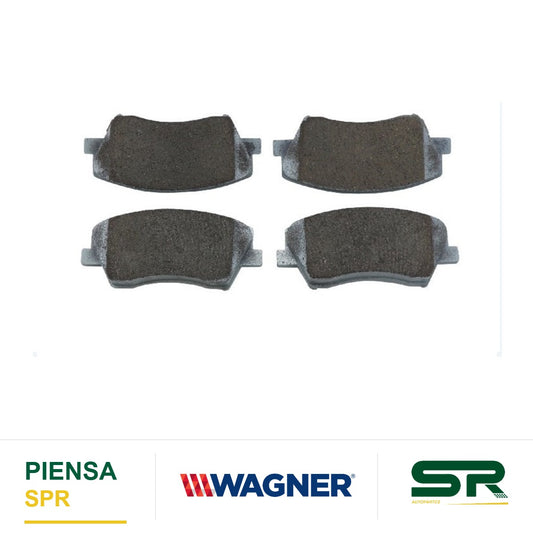 BALATA CERÁMICA DELANTERA HYUNDAI ELANTRA 2017-2019 / IONIQ 2017-2018 / KIA NIRO 2017-2019 WAGNER
