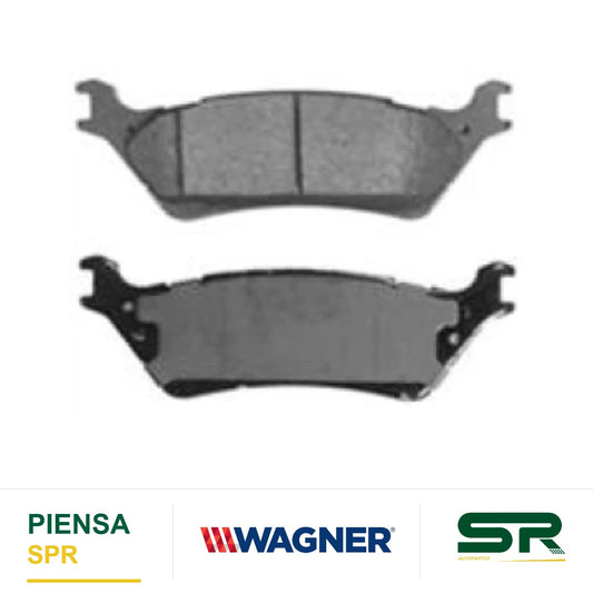 BALATA CERÁMICA TRASERA FORD F-150 2013-2019 / LOBO 2012-2019 WAGNER