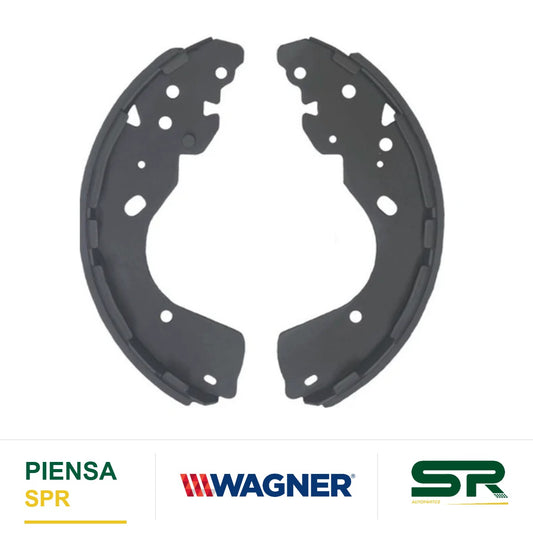 BALATA SEMIMETÁLICA TRASERA BALATA DE TAMBOR 1709-S1049 FORD RANGER 2013-2022 WAGNER