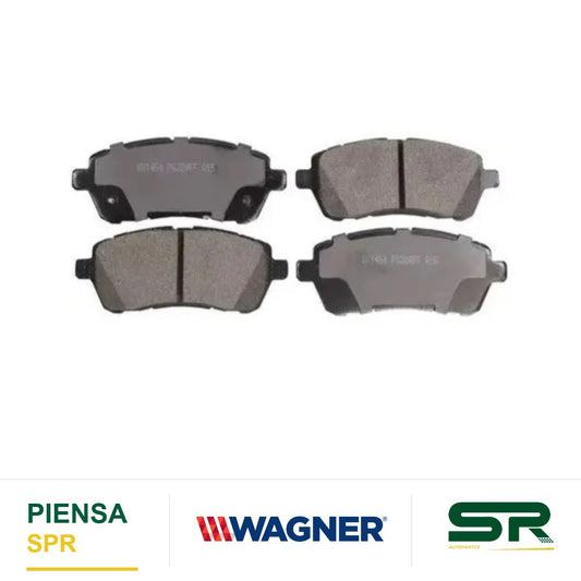 BALATA CERÁMICA DELANTERA FORD FORD FIGO 2015-2021 / SUZUKI SWIFT 2013-2021 WAGNER