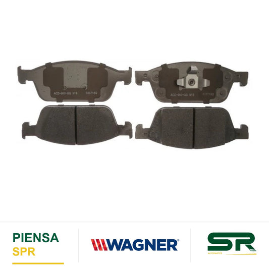 BALATA CERÁMICA DELANTERA FORD ESCAPE L4 2 0L 2017-2019 / LINCOLN MKC 2018-2019 WAGNER