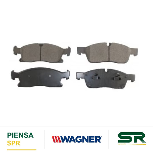 BALATA SEMIMETÁLICA DELANTERA JEEP GRAND CHEROKEE 2013-2015 WAGNER