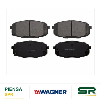 BALATA CERÁMICA DELANTERA HYUNDAI KONA 2018-2021 / KIA SOUL 2017-2019 WAGNER