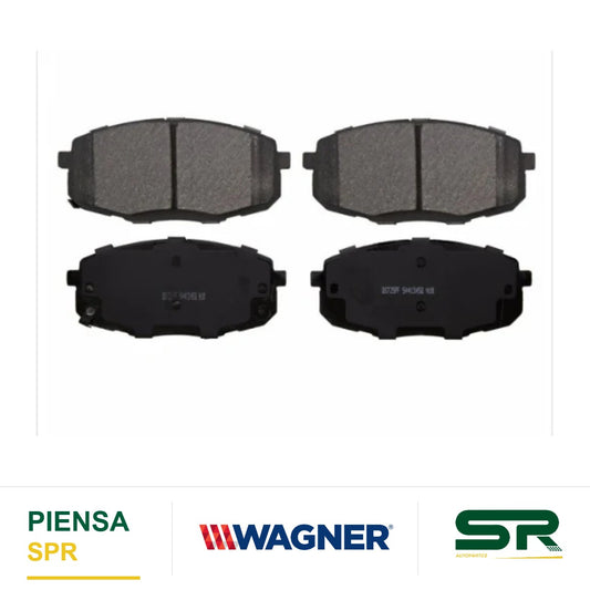 BALATA CERÁMICA DELANTERA HYUNDAI KONA 2018-2021 / KIA SOUL 2017-2019 WAGNER