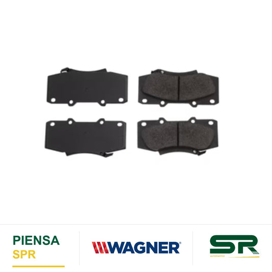BALATA CERÁMICA DELANTERA TOYOTA HILUX 2009-2013 / VIGO 10 WAGNER