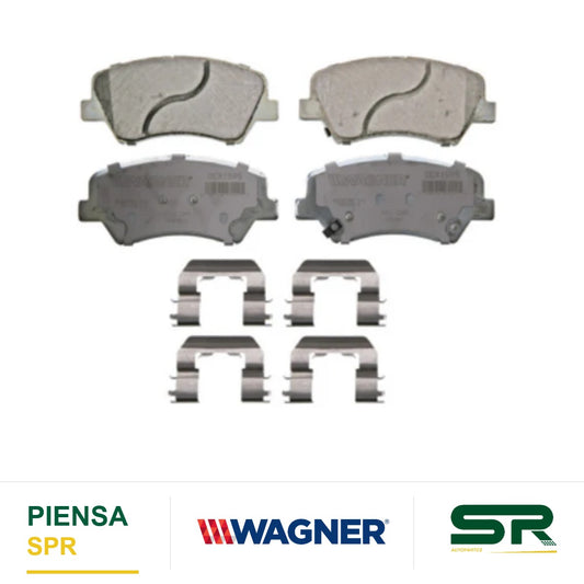 BALATA CERÁMICA DELANTERA HYUNDAI ELANTRA 2015-2015 WAGNER