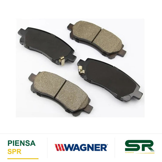 BALATA CERÁMICA DELANTERA FMSI :8671-D1471, TOYOTA AVANZA 2007-2016 WAGNER