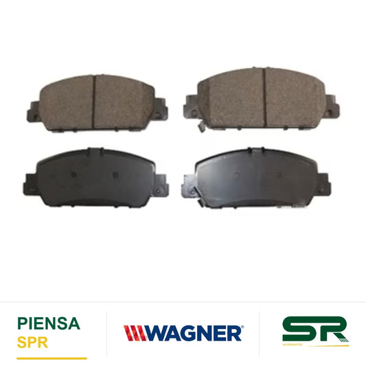BALATA SEMIMETÁLICA DELANTERA HONDA ACCORD 2013-2019 / HR-V 2016-2021 WAGNER