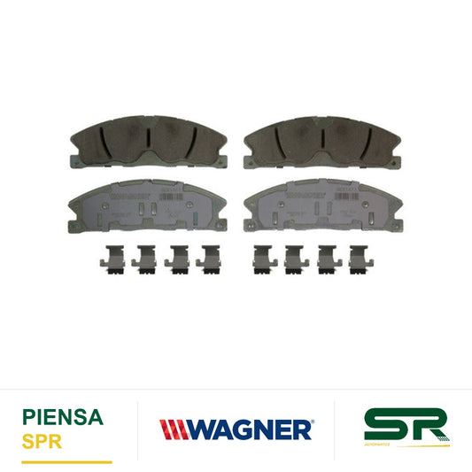 BALATA CERÁMICA DELANTERA FORD EXPLORER HD BRAKES 2013-2015 WAGNER
