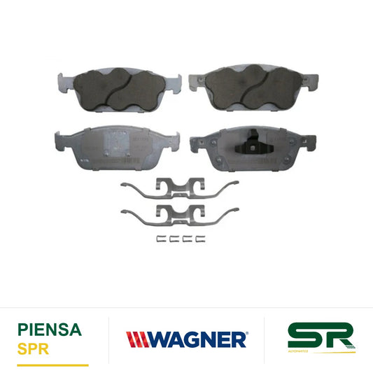 BALATA CERÁMICA DELANTERA FORD ESCAPE 2 0L 2017-2019 / LINCOLN MKC 2018-2019 WAGNER
