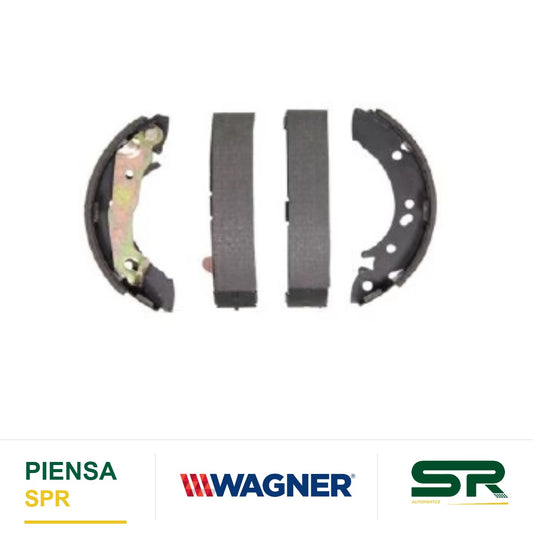 BALATA SEMIMETÁLICA TRASERA BALATA DE TAMBOR 1379-S707 DODGE ATOS 2001-2012 , HYUNDAI ACCENT 1995-1999 WAGNER