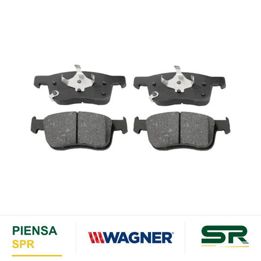 BALATA SEMIMETÁLICA DELANTERA CHEVROLET AVEO 2018-2022 WAGNER