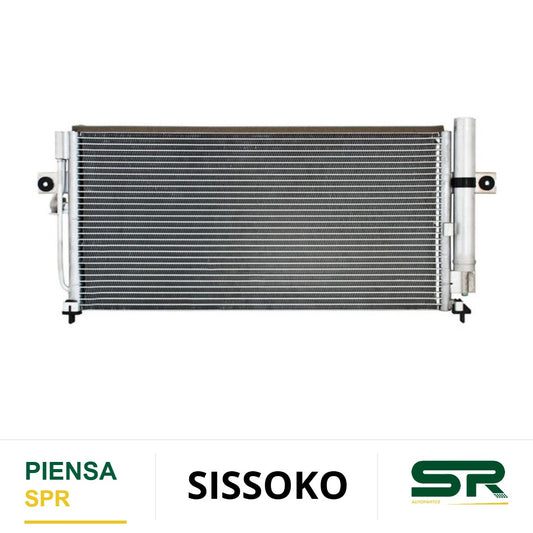 CONDENSADOR NISSAN TSURU III 2013-2017 CON DESHIDRATADOR SISSOKO