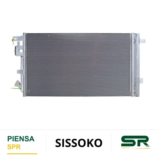 CONDENSADOR ENVISION , 2016-2020 2.0 2.5 LTS AUTOMÁTICO / ESTÁNDAR CON SECADOR ALUMINIO SOLDADO SISSOKO